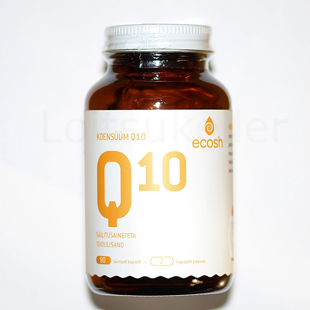 Koeensüüm Q10 kapslid (60 kapslit)