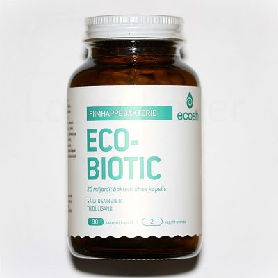 Ecobiotic Adult probiootikum kapslid (90 kapslit, 45g)