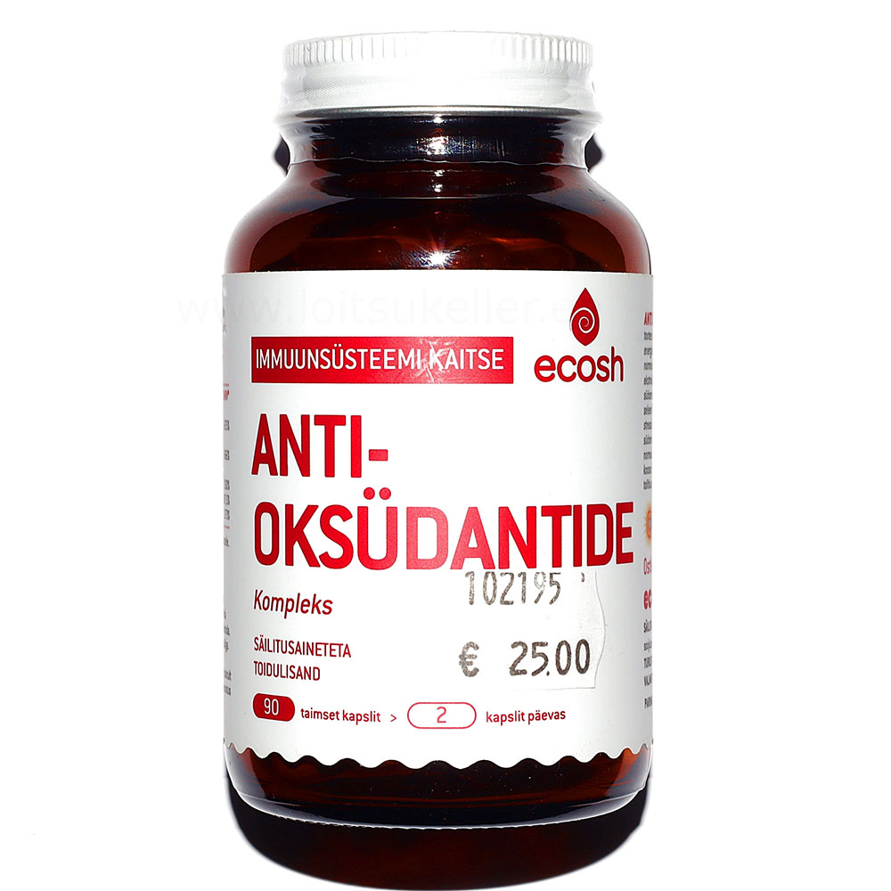 Antioksüdantide kompleks (90 kapslit)