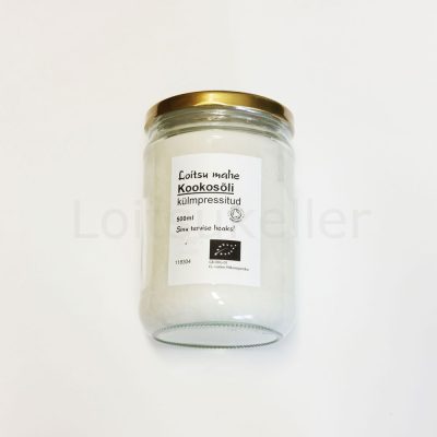 Kookosõli - külmpress - 500ml (500ml)