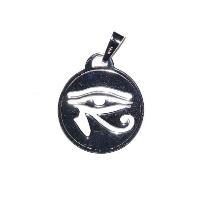 Hõberipats Udjat e. Horuse püha silm (~ 6,3 g, 25mm)