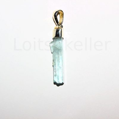 Akvamariin hõberipats (~30mm)