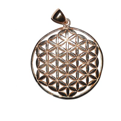 Hõberipats Elulill ülekullatud (läbimõõt 32mm 6,6g)