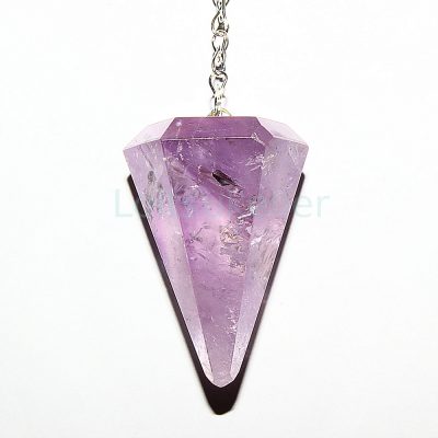 Ametüst pendel "B-kvaliteet" (~2,5*3 cm)