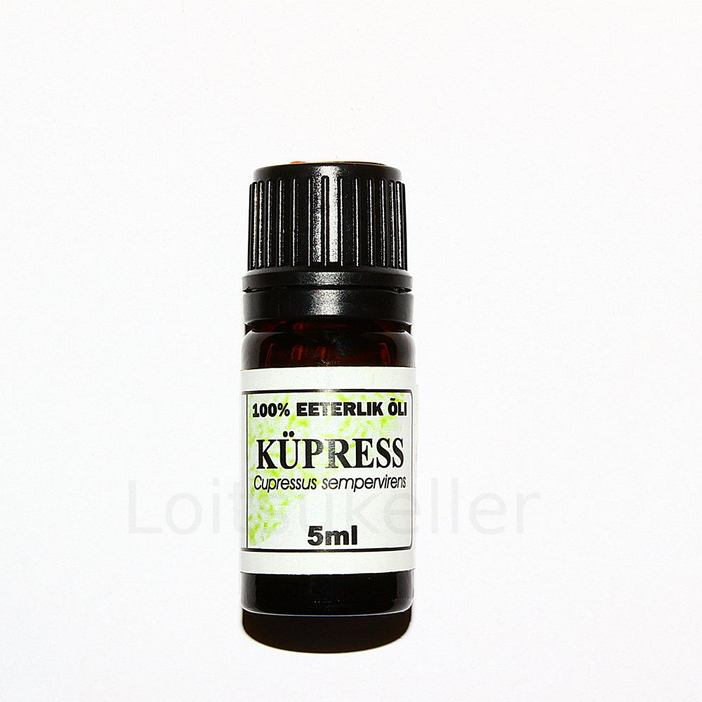 Küpress 100% eeterlik õli (5ml)