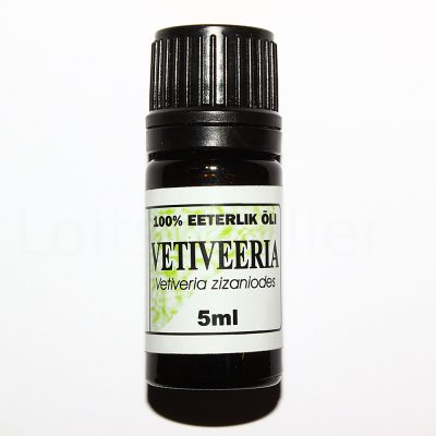 Vetiver 100% eeterlik õli (5ml)