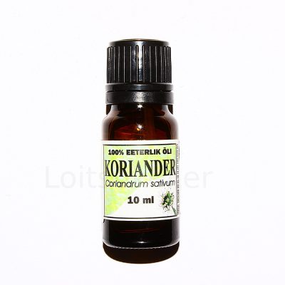 Koriander 100% eeterlik õli (10ml)
