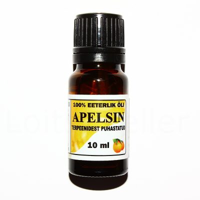 Apelsin (terpeenitu) 100% eeterlik õli (10ml)