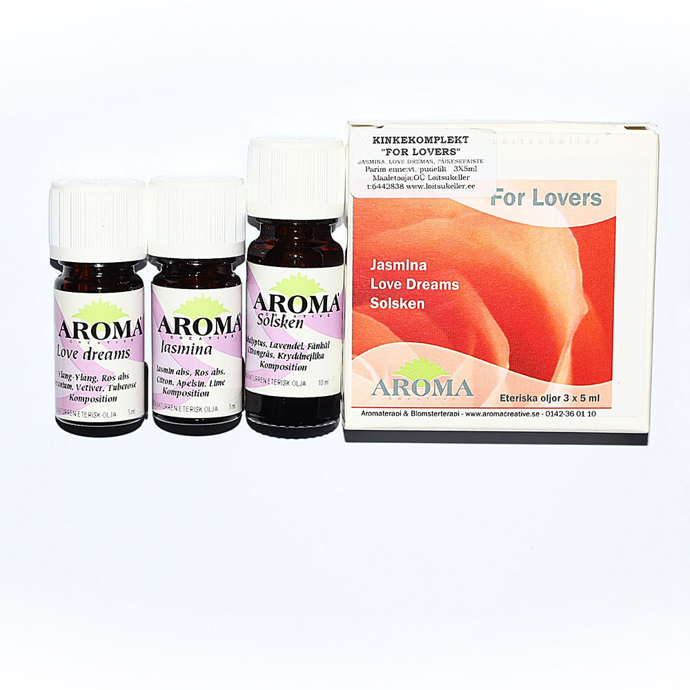 KInkekomplekt "For Lovers" (3 x 5ml)