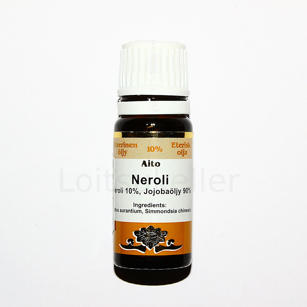 Neroli 10% eeterlik õli(10% neroli, 90% jojoba) (10ml)