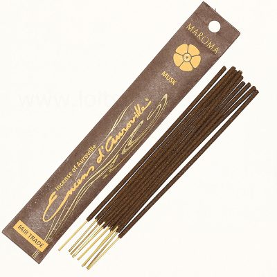 Muskus MAROMA lõhnapirrud (viirukid) / Musk Incense (10 tk pakis)
