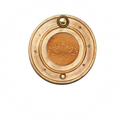 Ümmargune lõhnapirru alus "Lootos" viirukialus (läbimõõt 10cm)