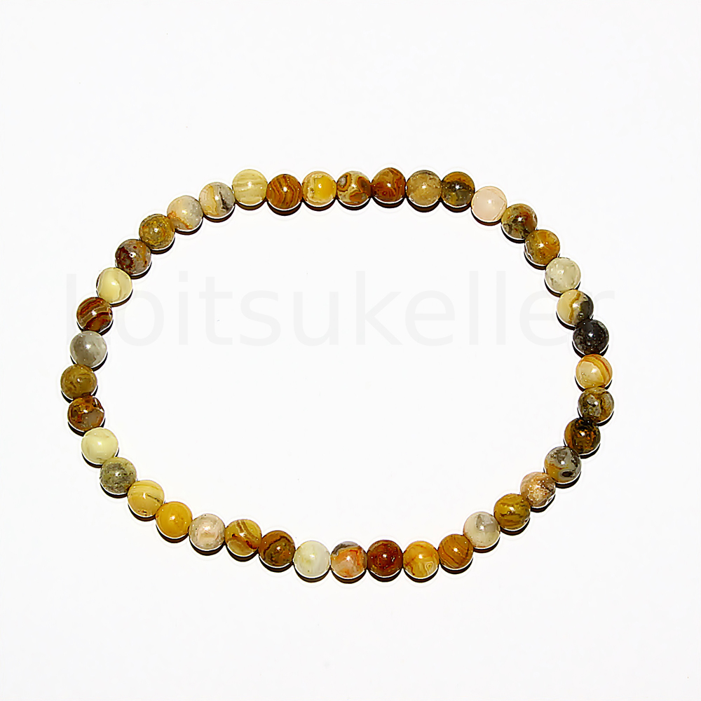 Ahhaat Crazy Lace käevõru 4mm kuulid (~20cm pikk)