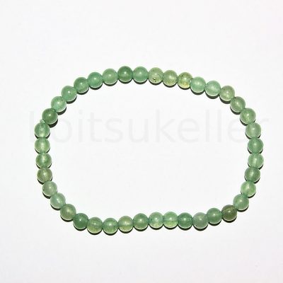 Roheline Aventuriin käevõru 4mm (kuuli läbimõõt ~4mm)