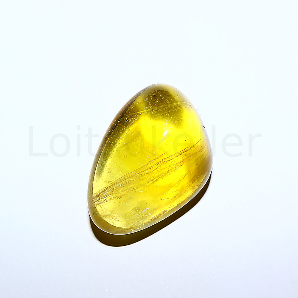 Fluoriit kollane lihvitud mini (~2*2 cm)