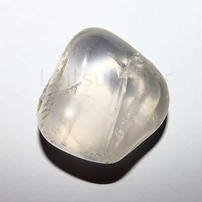 Girasol (opaali-kaltsedoni segakivi) lihvitud (~1,8*3 cm)