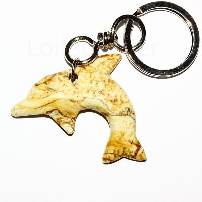 Maastikjaspis delfiin võtmehoidja (piltjaspis)