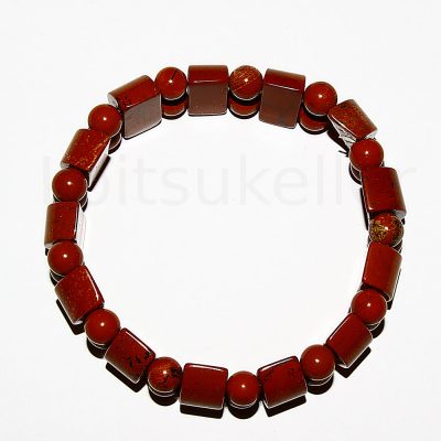 Jaspis punane käevõru "shape"