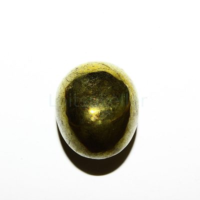 Kalkopüriit lihvitud suur (~2,5*3,5 cm)