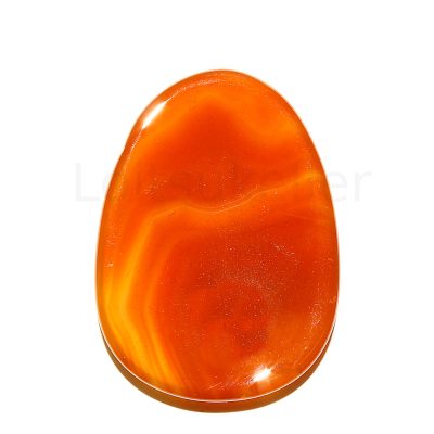 Karneool massaažiseib (nõgus) (~4*5 cm)