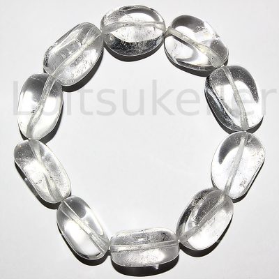 Mäekristall käevõru "nugget" (tüki läbimõõt ~2cm)