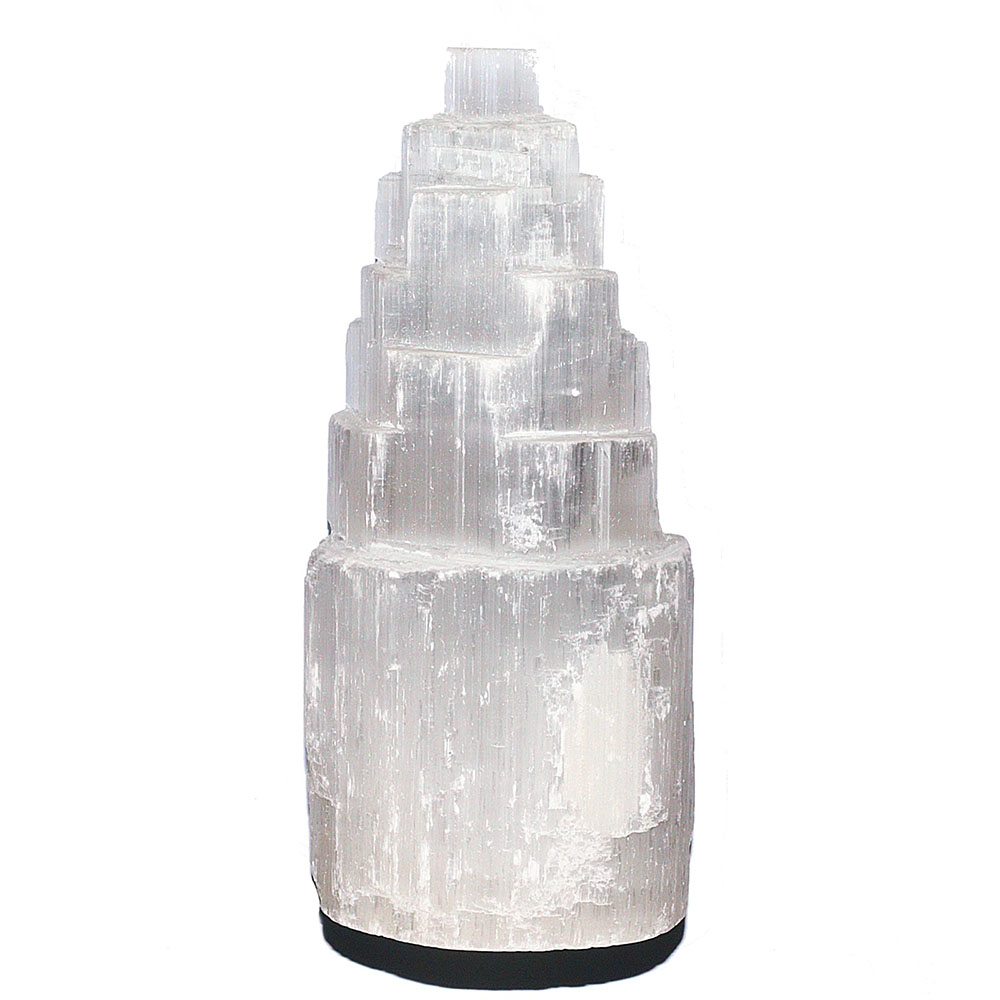 Suur seleniitlamp "Kaskaad" / Selenite lamp "Iceberg"