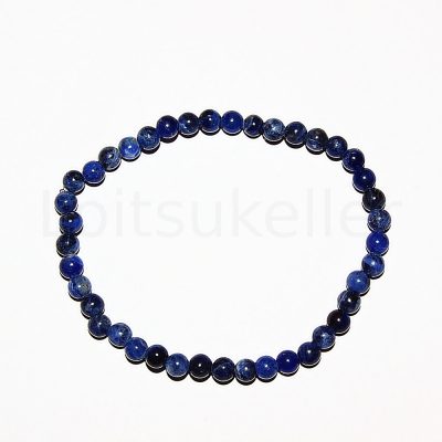 Sodaliit käevõru 4mm (kuuli läbimõõt ~4mm)