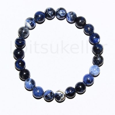 Sodaliit käevõru 8mm (kuuli läbimõõt ~8mm)