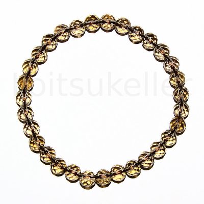 Suitsukvarts käevõru 8mm nurklihv (kuuli läbimõõt ~8mm)