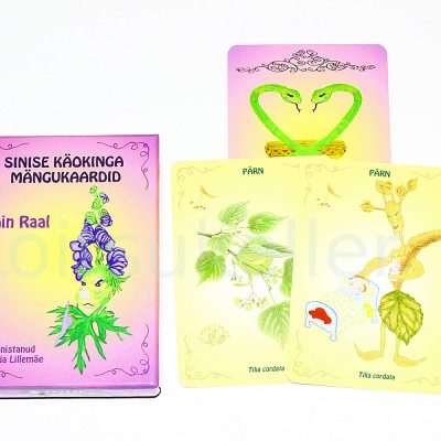 "Sinise käokinga mängukaardid"