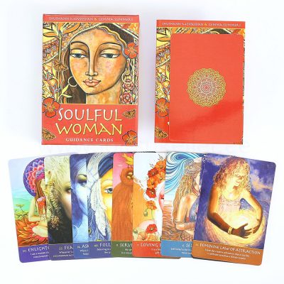 Soulful Woman Guidance Cards Set (kaardid 9,4x13,9; pakk 12,5x16,8)
