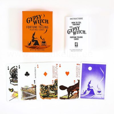 Gypsy Witch Fortune Telling Playing Cards (kaardid 6,5x9)