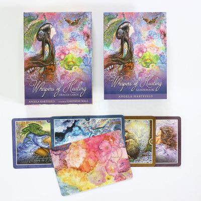 Whispers of Healing Oracle Cards (kaardid 9,5x13,9; pakk 12,4x16,8)