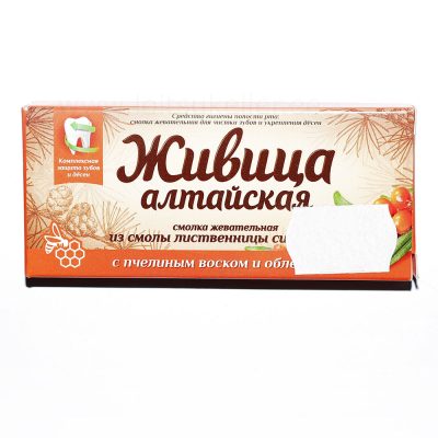 Närimiskumm  seeder ja mesilasvaha "Altai živitsa" (4 tk)