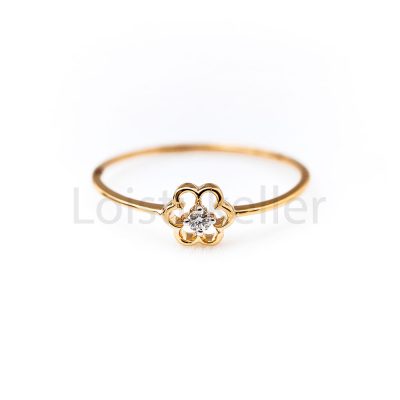 "Lill" teemantsõrmus