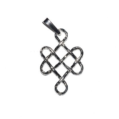 Hõberipats Lõppematu sõlm /Lõpmatuse sõlm (~ 1,4 g)