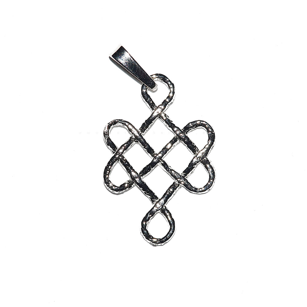 Hõberipats Lõppematu sõlm /Lõpmatuse sõlm (~ 1,4 g)