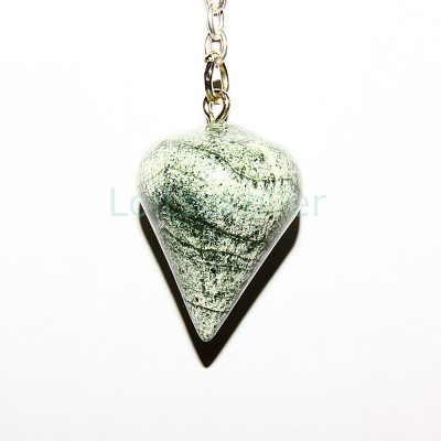 Jaspis pendel (~2,2*2,8 cm)