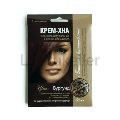 Tooniv kreemjas henna "Burgund" (50ml)