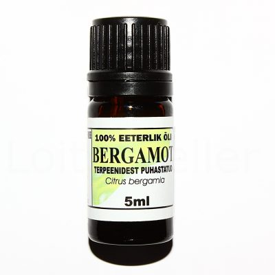Bergamott 100% eeterlik õli (5ml)