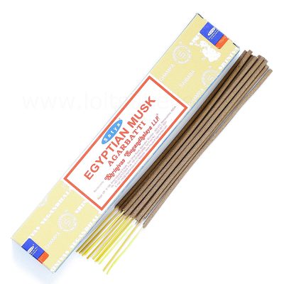 Satya Egiptuse muskus lõhnapirrud (viirukid) / Satya Egyptian Musk Agarbatti Incense (15g)