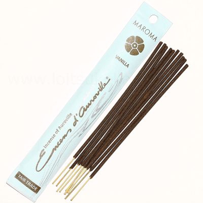 Vanilje MAROMA lõhnapirrud (viirukid) / Vanilla Incense (10 tk pakis)