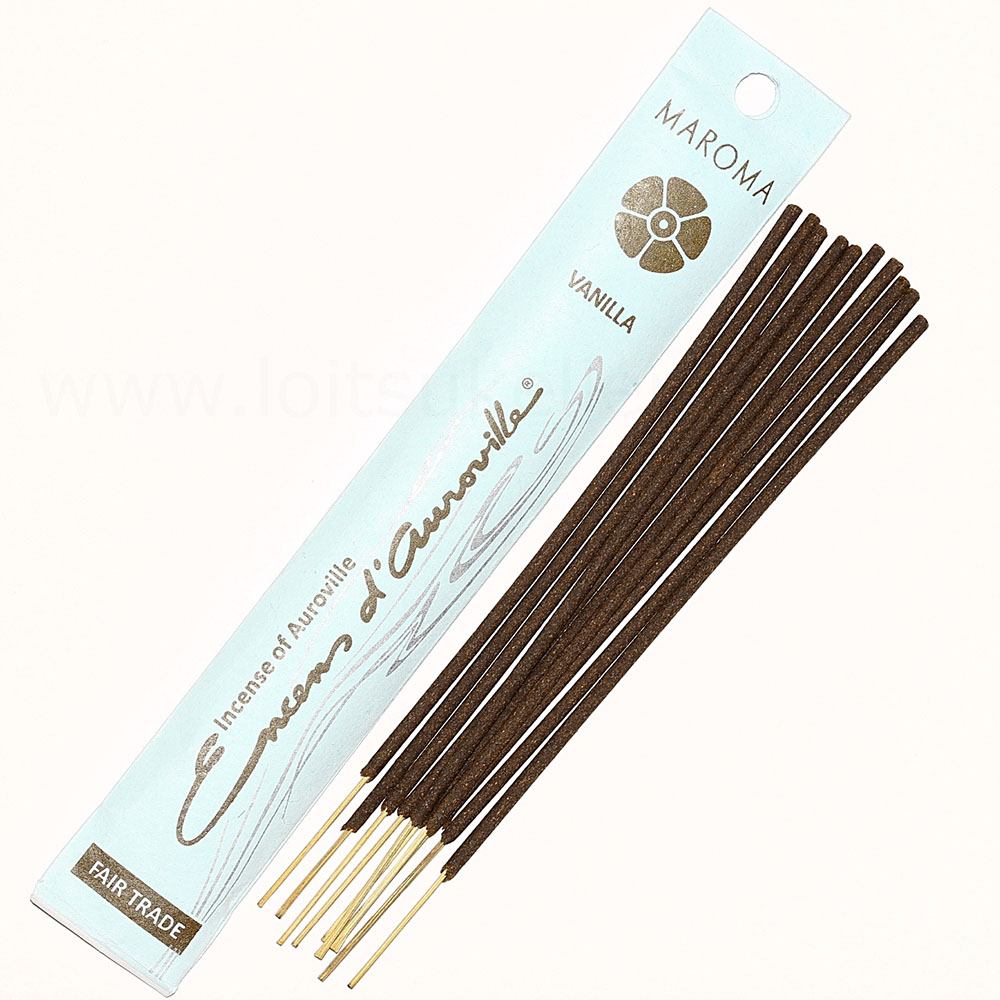 Vanilje MAROMA lõhnapirrud (viirukid) / Vanilla Incense (10 tk pakis)