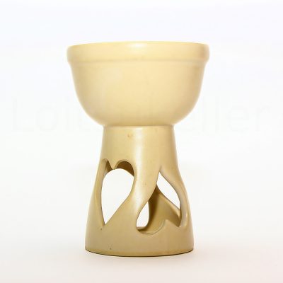 Aroomilamp üheosaline beežikas valge