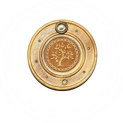 Ümmargune lõhnapirru alus "Elupuu" viirukialus (läbimõõt 10cm)