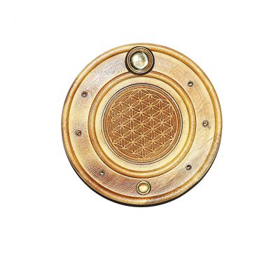 Ümmargune lõhnapirru alus "Elulill" viirukialus (läbimõõt 10cm)