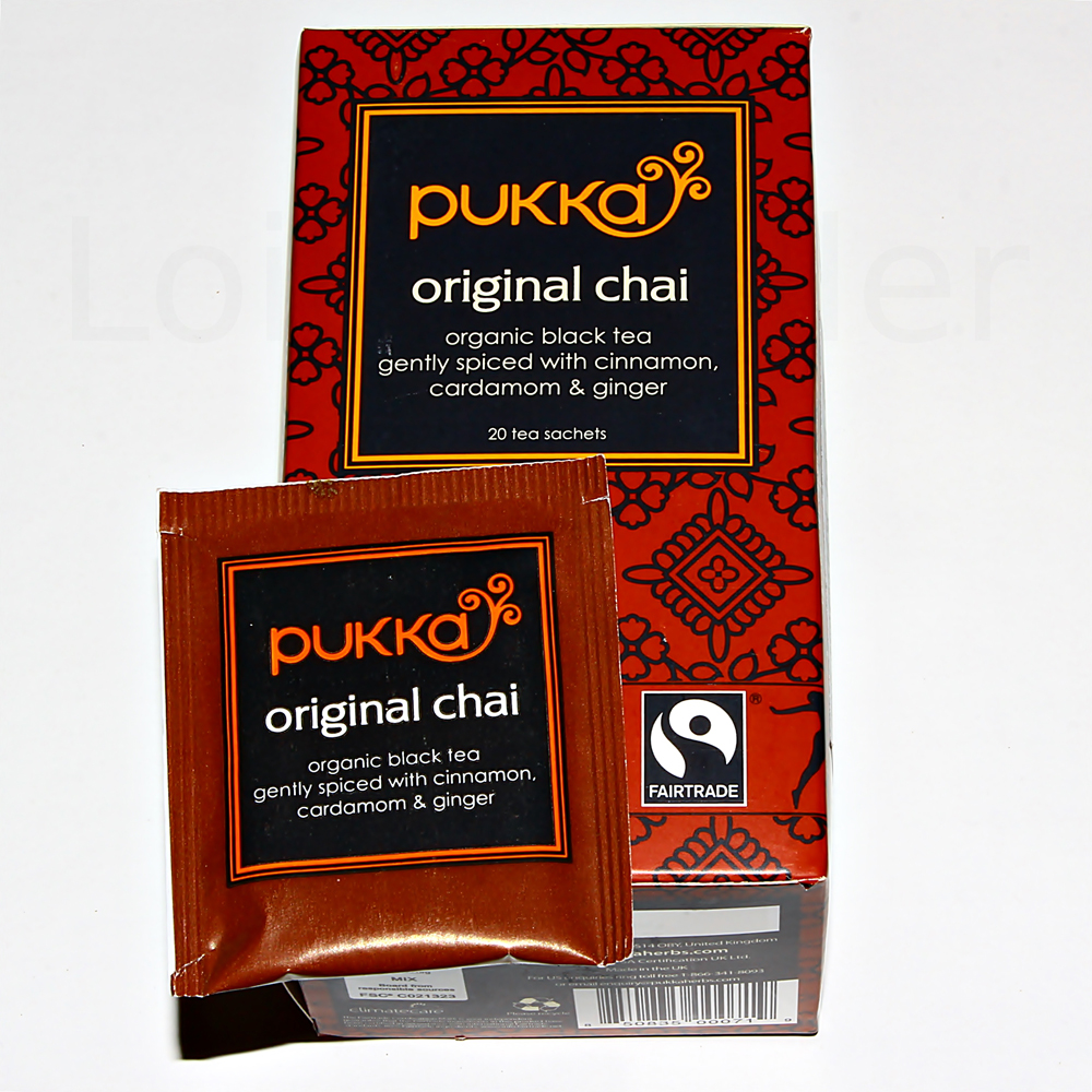 PUKKA Originaal chai (must tee mitmete vürtsidega) (40g (20 pakki))
