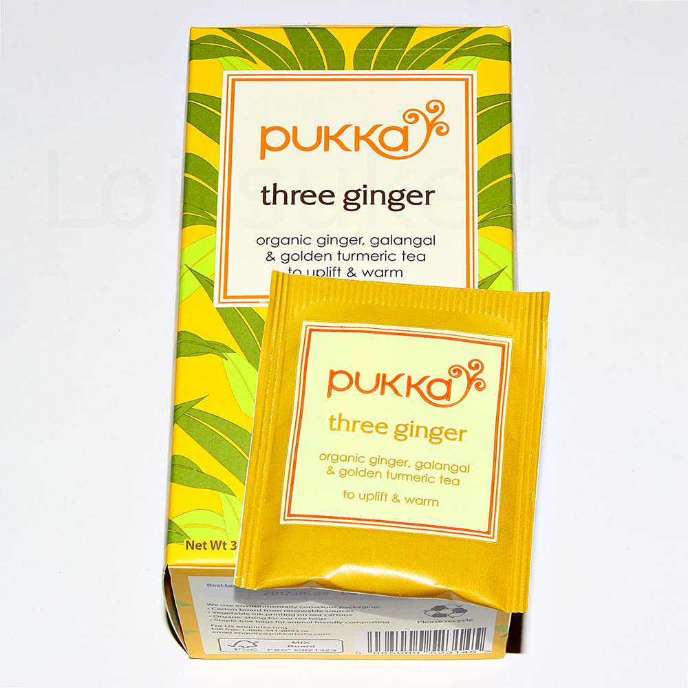 PUKKA Kolme ingveri tee (36g (20 pakki))
