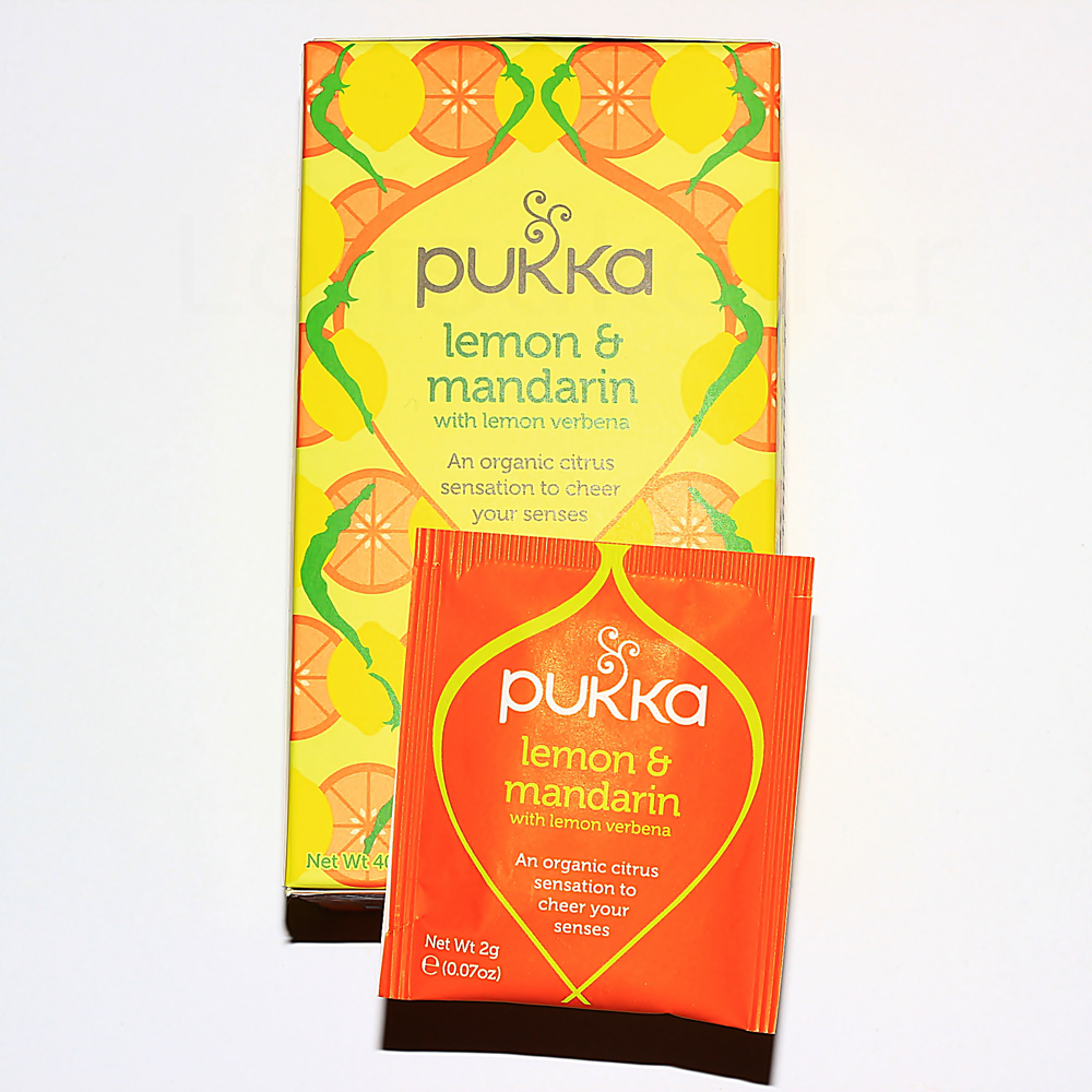 PUKKA Sidrun ja mandariin (40g (20 pakki))