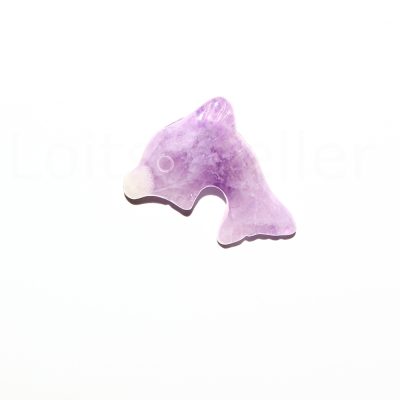 Ametüst delfiin ripats (~3*3,5 cm)